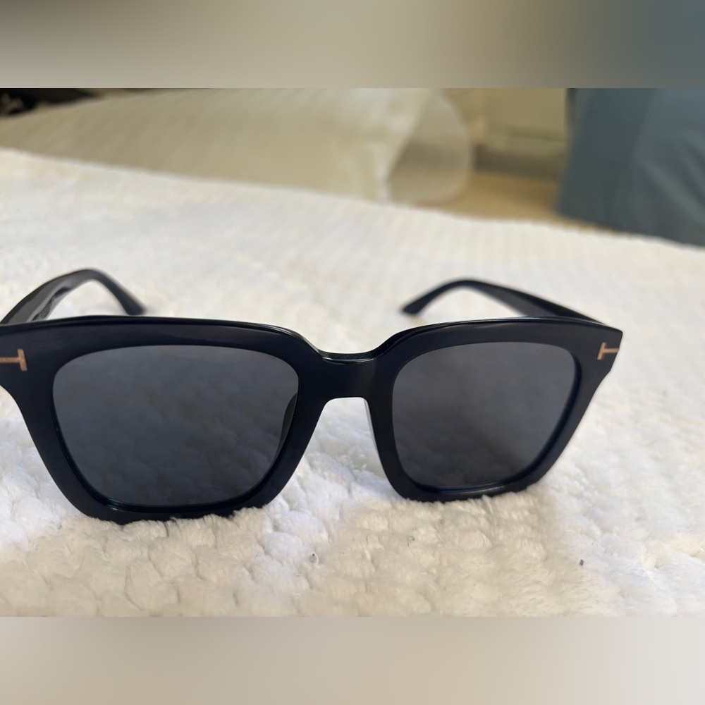Tom Ford Black Sunglasses with Dark Lenses